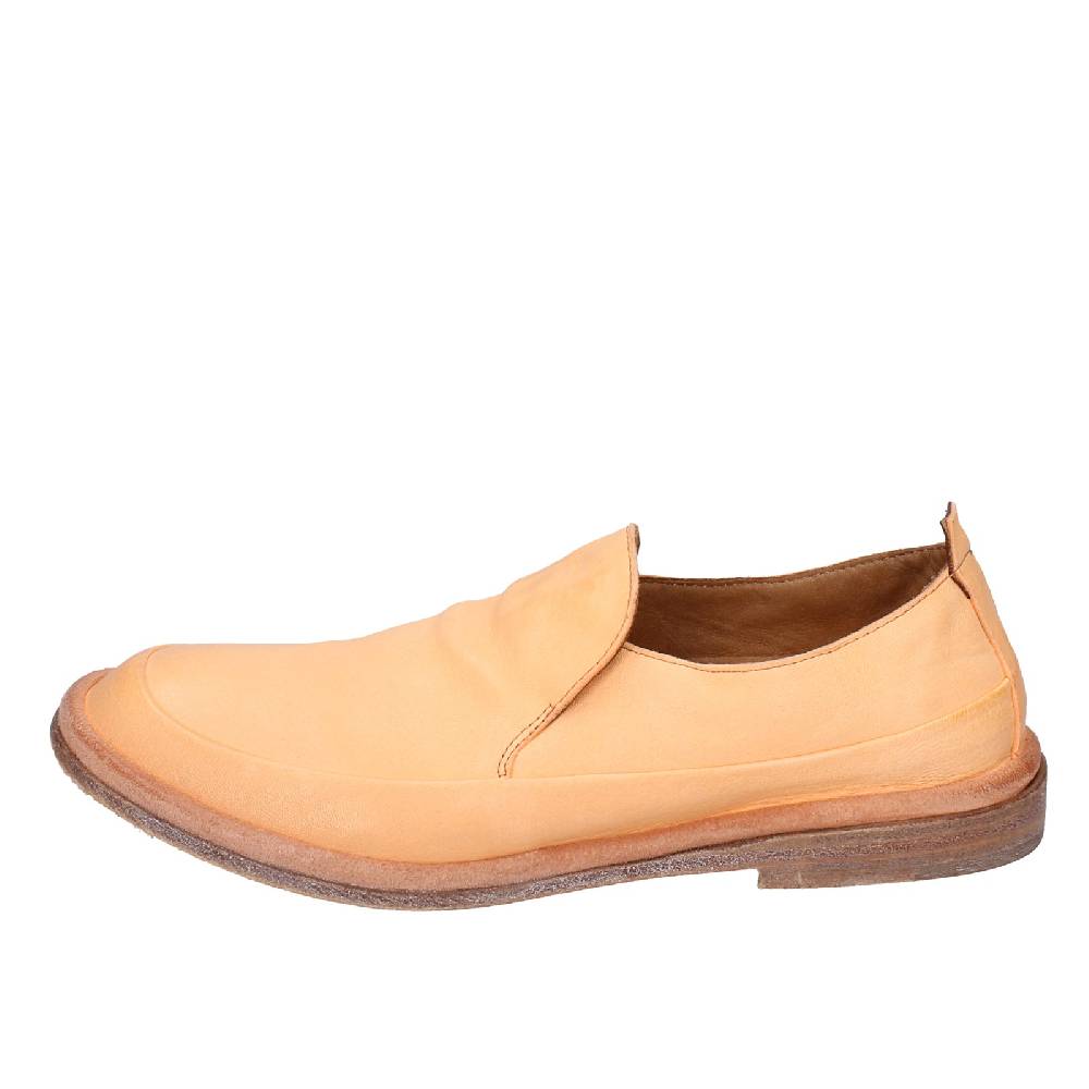scarpe donna MOMA mocassini arancione pelle 1ES453 EY633 Vendita Calda