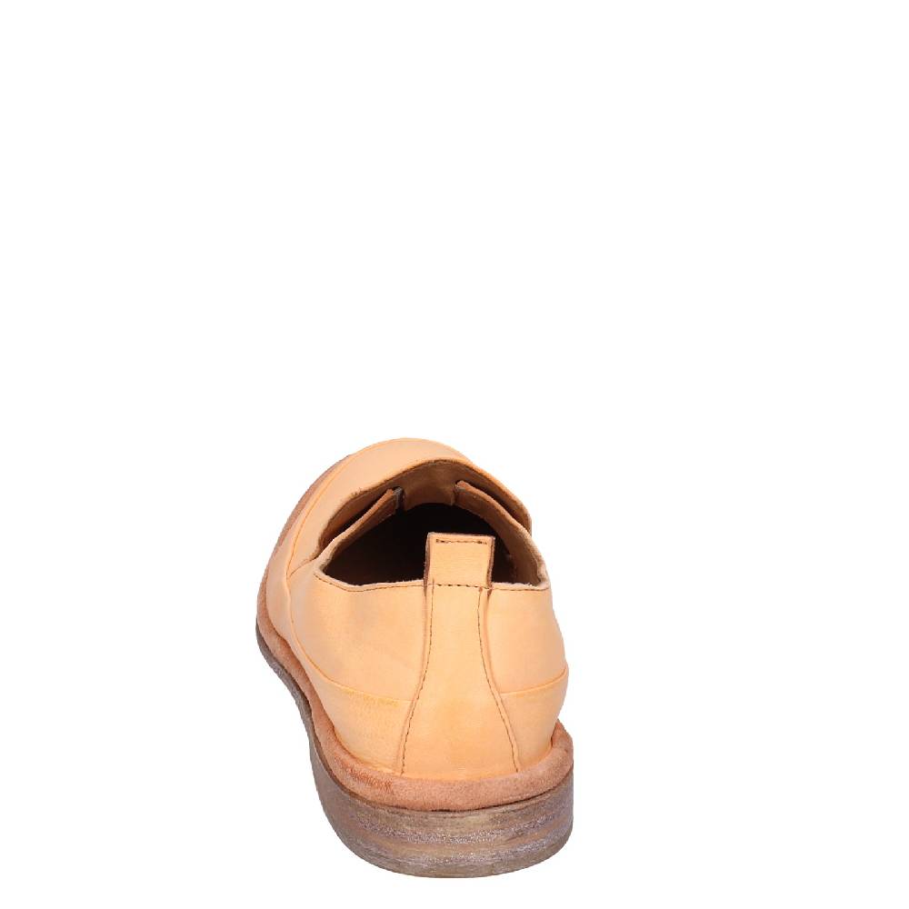 scarpe donna MOMA mocassini arancione pelle 1ES453 EY633 Vendita Calda