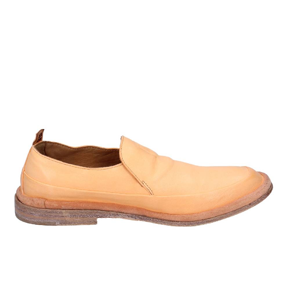 scarpe donna MOMA mocassini arancione pelle 1ES453 EY633 Vendita Calda