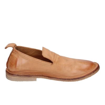 scarpe donna MOMA mocassini marrone pelle 1FS313-AF VINTAGE BD675 I Più Venduti