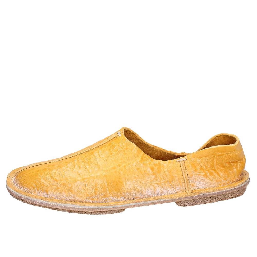 scarpe donna MOMA mocassini giallo pelle 1FS438 EY637 Vendite Flash