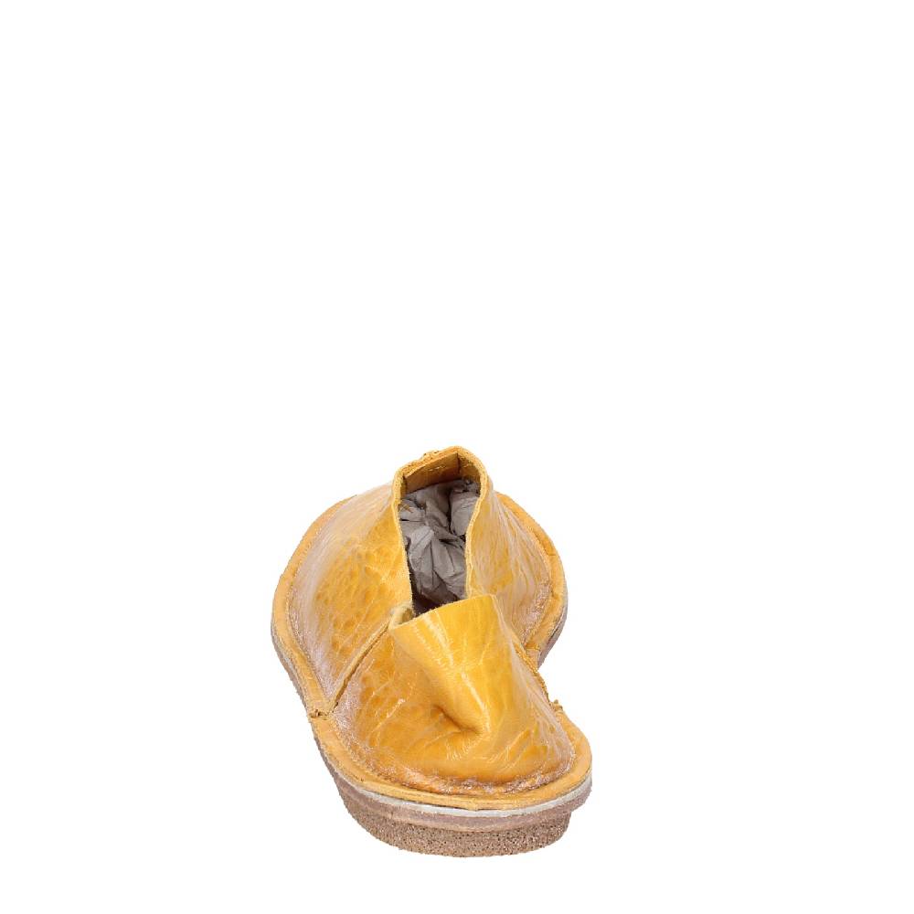 scarpe donna MOMA mocassini giallo pelle 1FS438 EY637 Vendite Flash