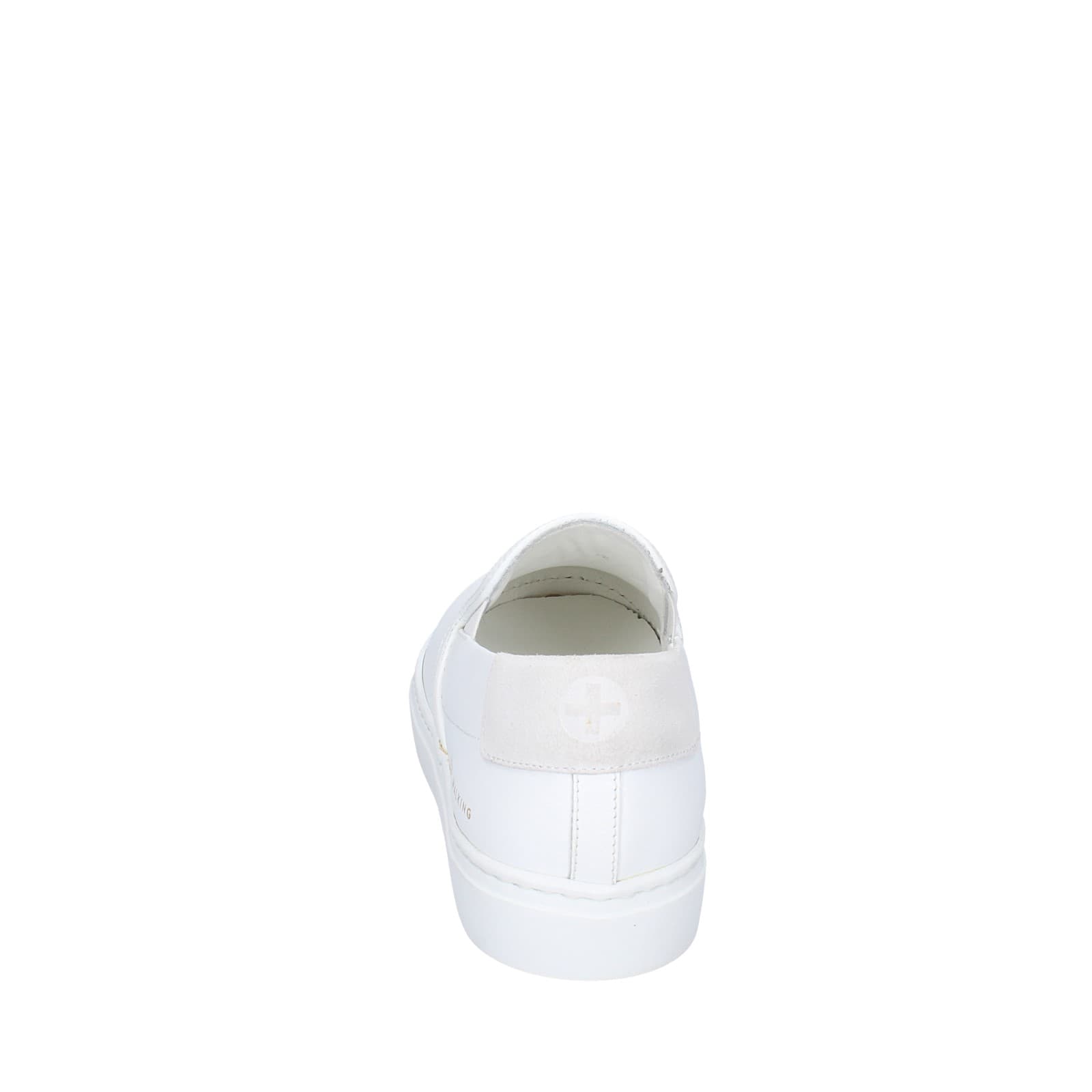 scarpe donna ME+EM mocassini bianco pelle EY198 2025