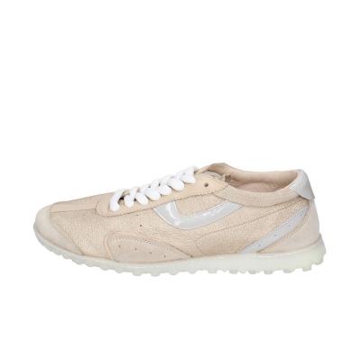 scarpe donna MOMA sneakers oro pelle beige camoscio PER00A-PERB BC855 Offerta settimanale