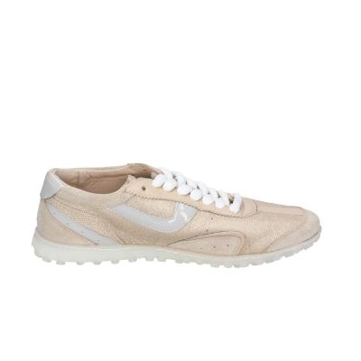 scarpe donna MOMA sneakers oro pelle beige camoscio PER00A-PERB BC855 Offerta settimanale