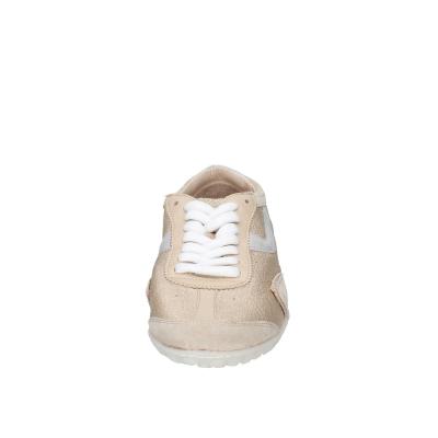 scarpe donna MOMA sneakers oro pelle beige camoscio PER00A-PERB BC855 Offerta settimanale