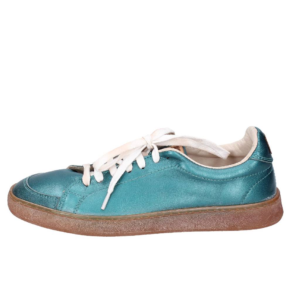 scarpe donna MOMA sneakers verde pelle 49401A VINTAGE EX456 Latest stili