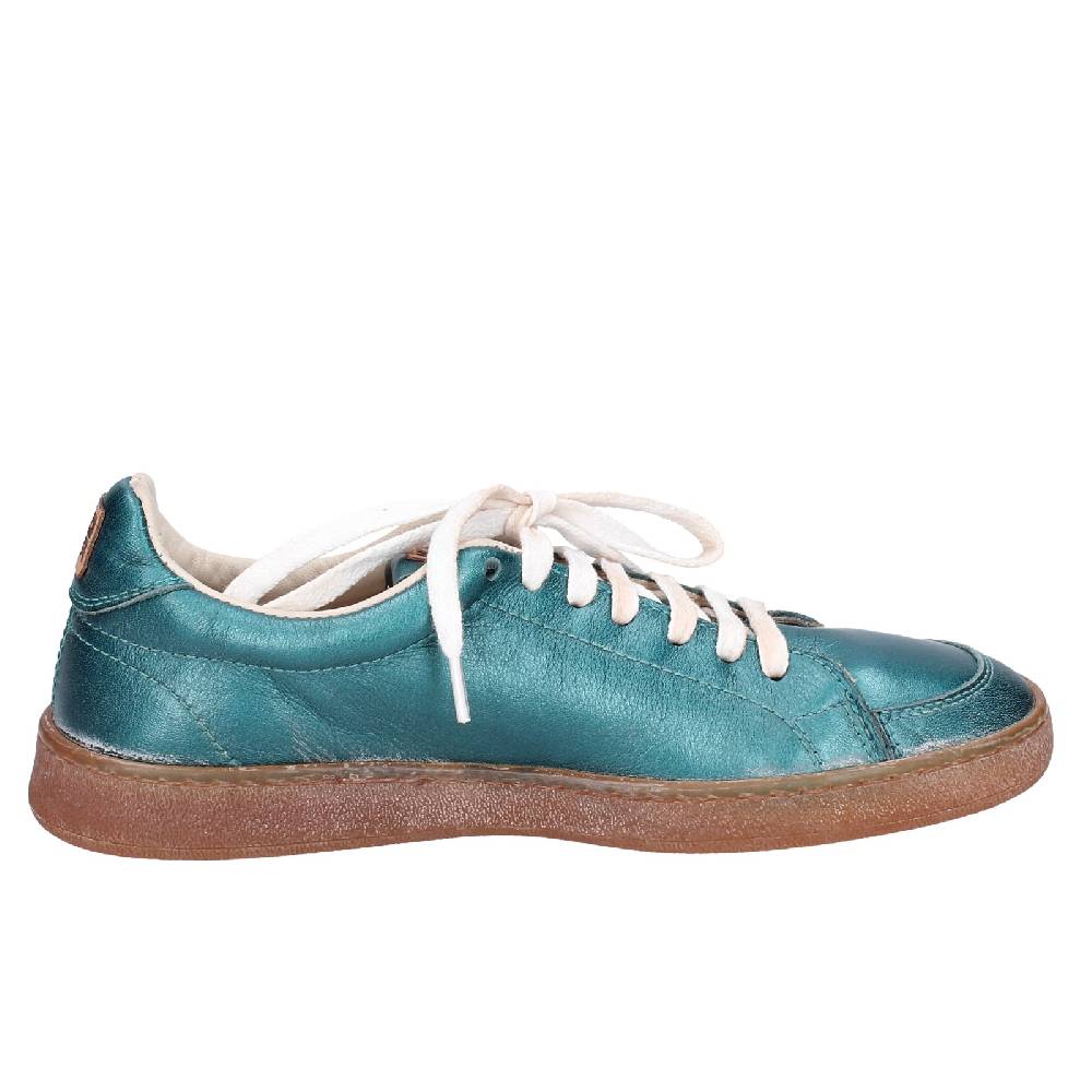scarpe donna MOMA sneakers verde pelle 49401A VINTAGE EX456 Latest stili