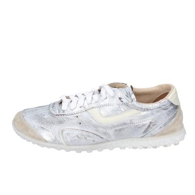 scarpe donna MOMA sneakers grigio pelle beige camoscio BC176 Affare Del Giorno