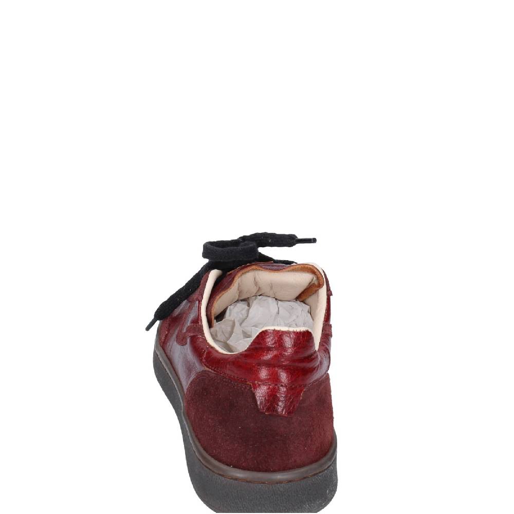 scarpe donna MOMA sneakers bordeaux pelle camoscio 89301A EY596 Convenienza