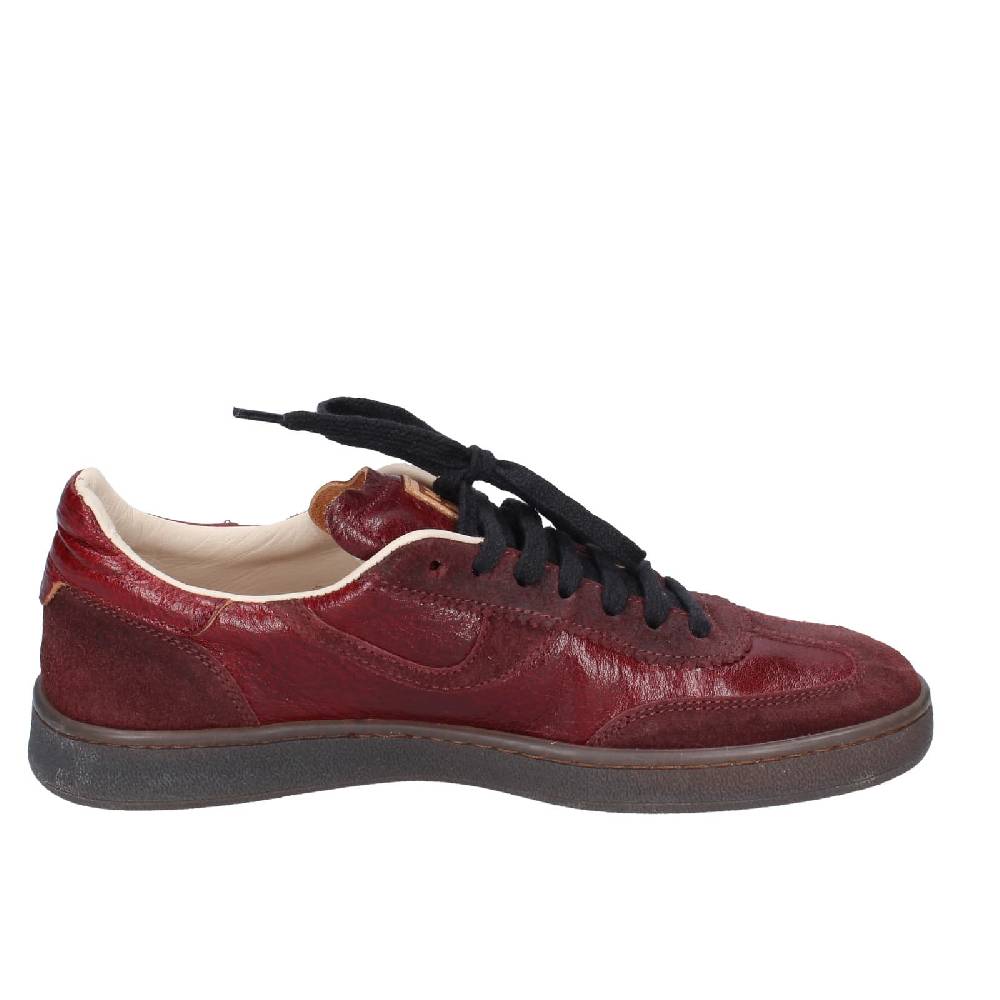 scarpe donna MOMA sneakers bordeaux pelle camoscio 89301A EY596 Convenienza