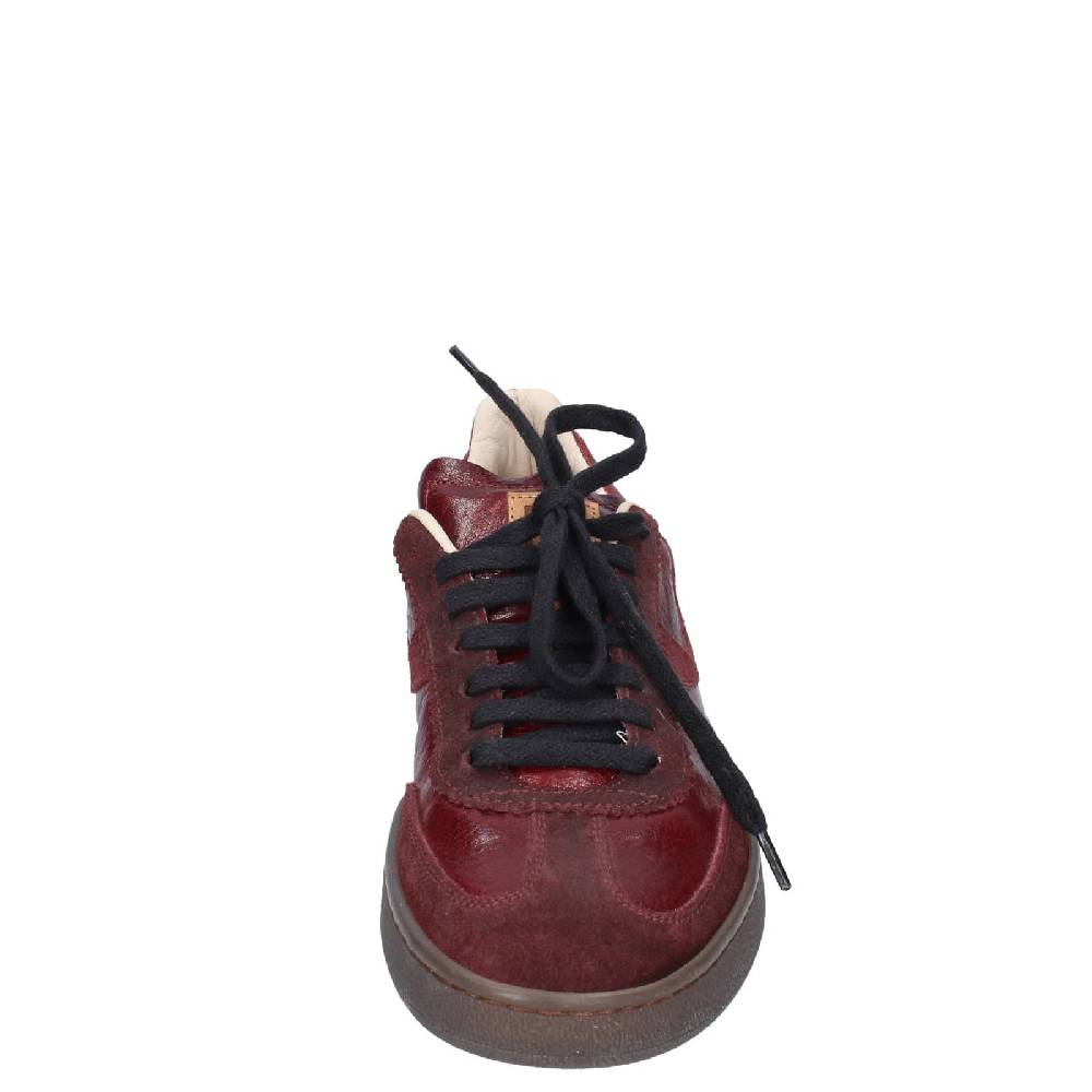 scarpe donna MOMA sneakers bordeaux pelle camoscio 89301A EY596 Convenienza