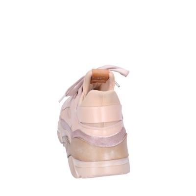 scarpe donna MOMA sneakers rosa pelle tessuto BK453 Presa