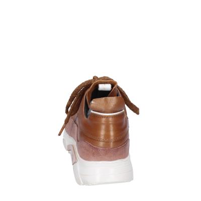 scarpe donna MOMA sneakers marrone pelle camoscio BK477 Sconto