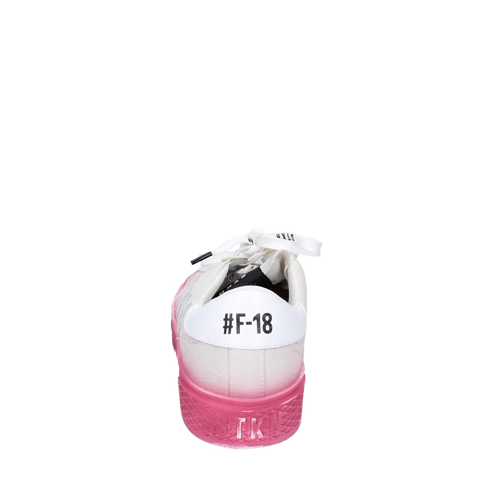 scarpe donna STKN sneakers grigio camoscio rosa EY134 Offerta