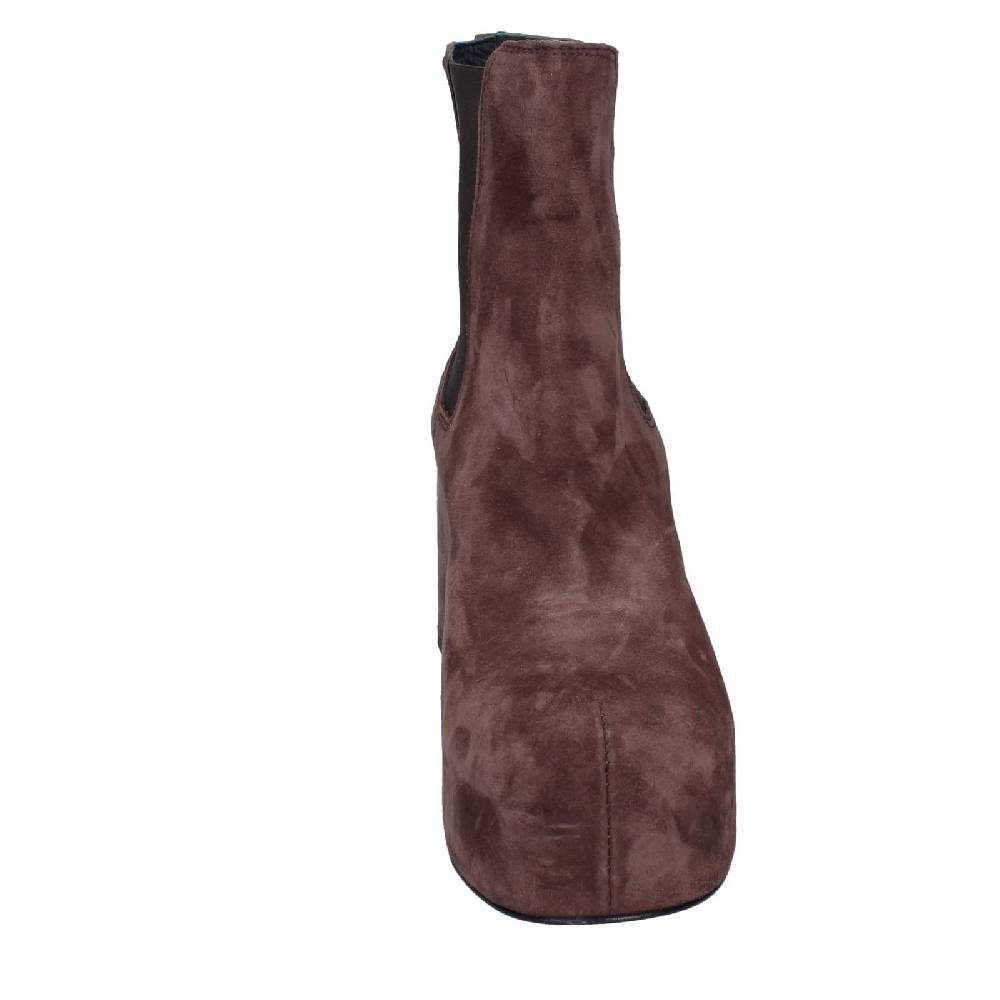 scarpe donna MOMA stivaletti marrone camoscio 87301C EY581 Online