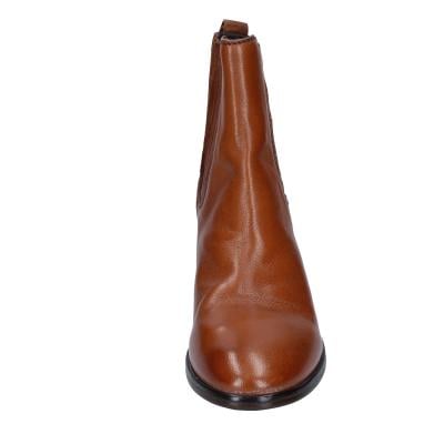 scarpe donna MOMA stivaletti marrone pelle 1CW236-MO BD636 Saldi