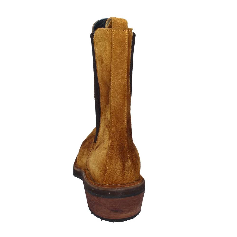 scarpe donna MOMA stivaletti marrone camoscio 75301C EY565 Limitato a 3 giorni