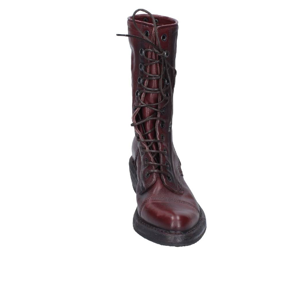 scarpe donna MOMA stivaletti bordeaux pelle 77301C EY564 I Più Venduti