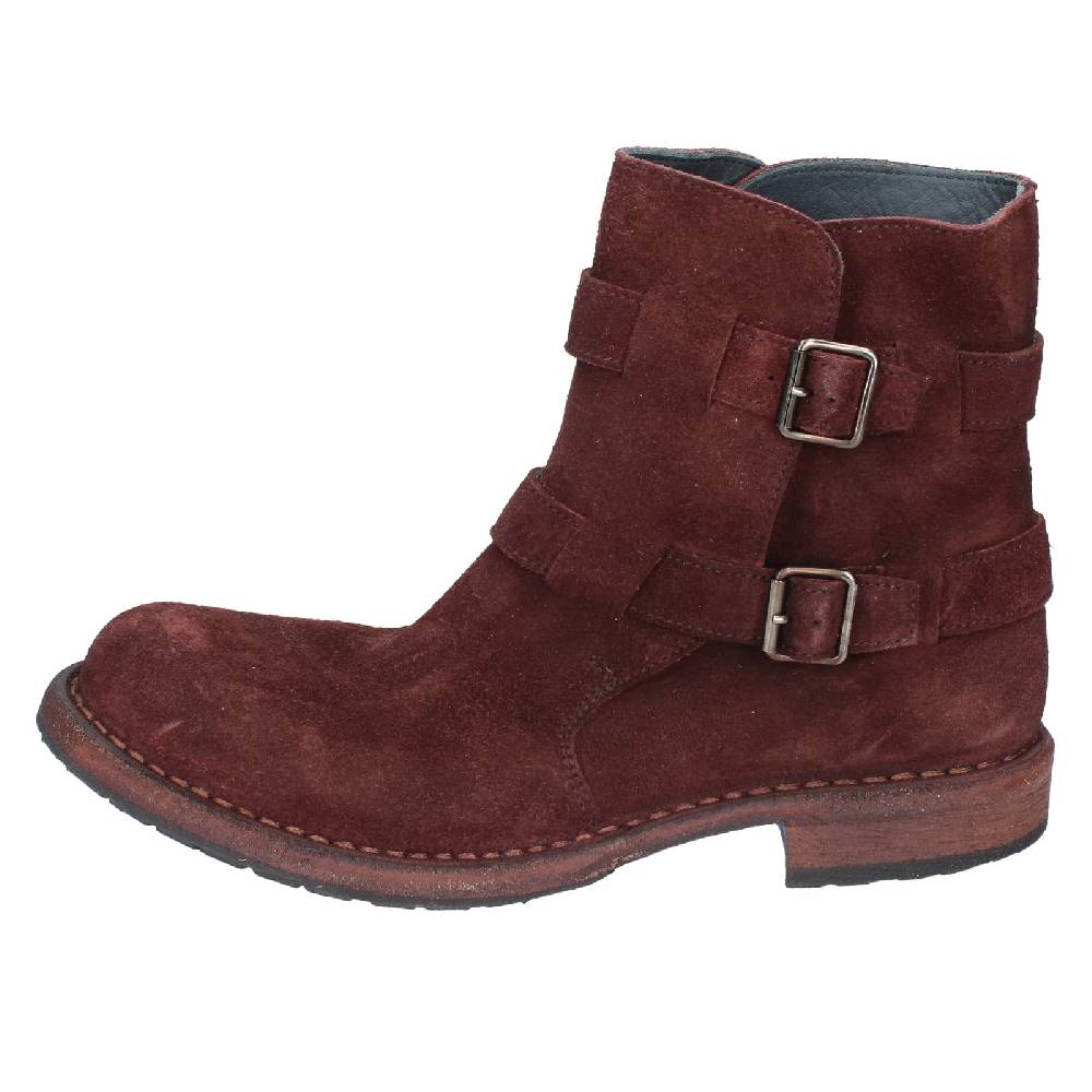 scarpe donna MOMA stivaletti marrone camoscio 71303C EY572 Italia