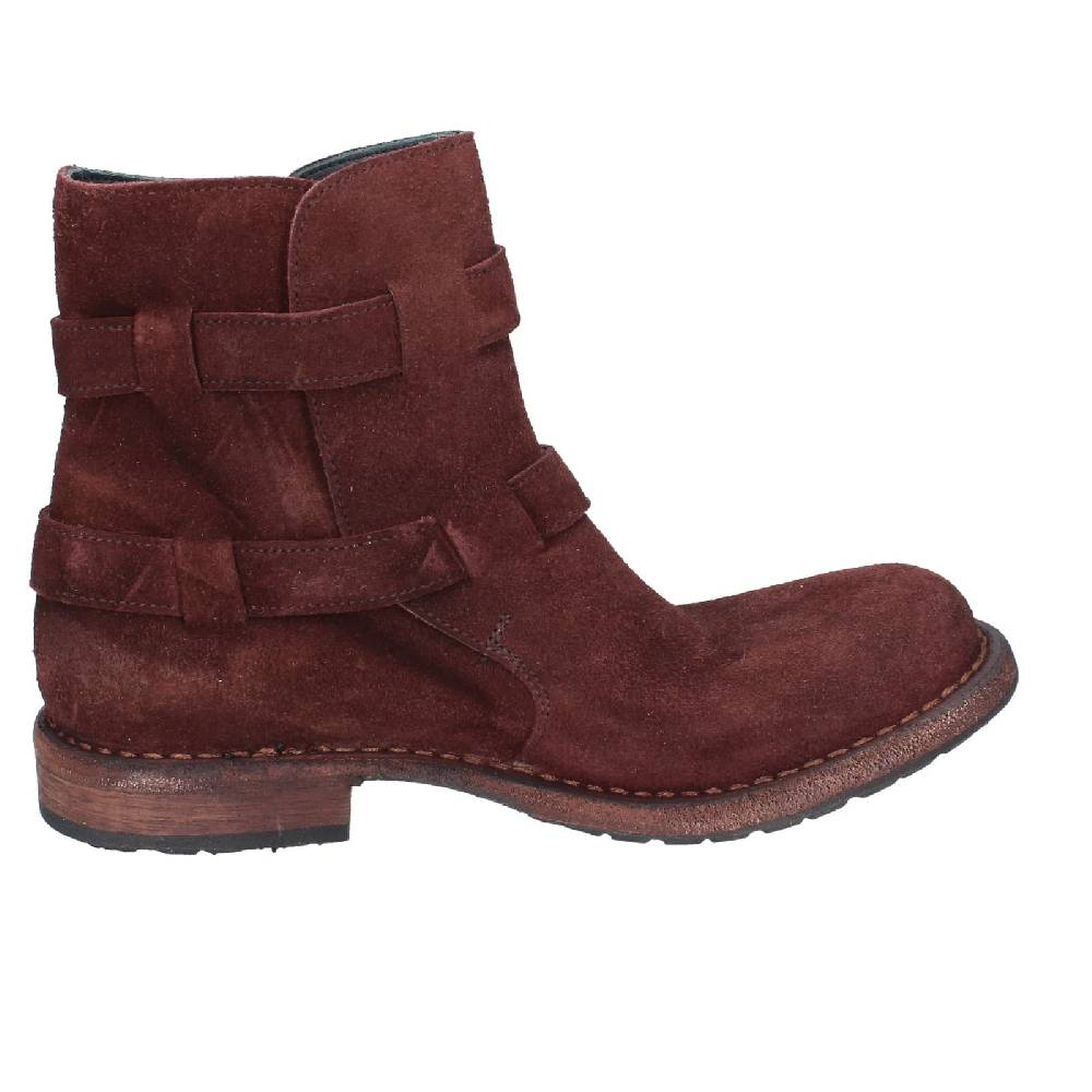 scarpe donna MOMA stivaletti marrone camoscio 71303C EY572 Italia