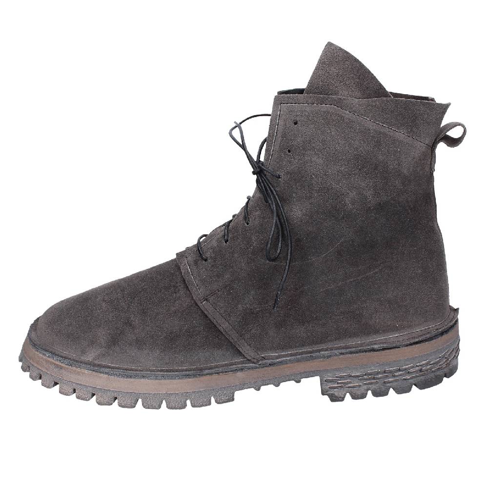 scarpe donna MOMA stivaletti grigio camoscio 73302C EY639 2025