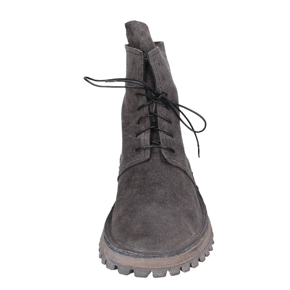 scarpe donna MOMA stivaletti grigio camoscio 73302C EY639 2025