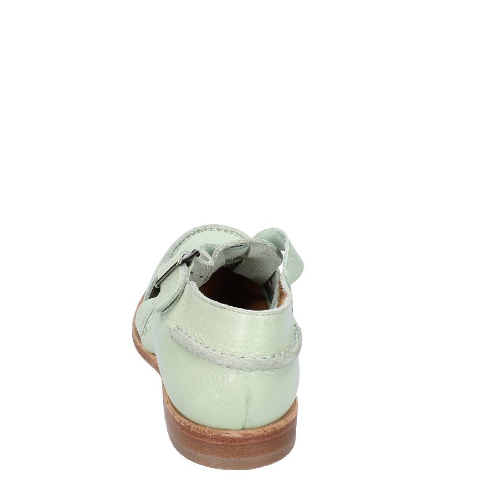 scarpe donna MOMA sandali verde pelle 40407G VINTAGE EX458 Spedizione Gratuita