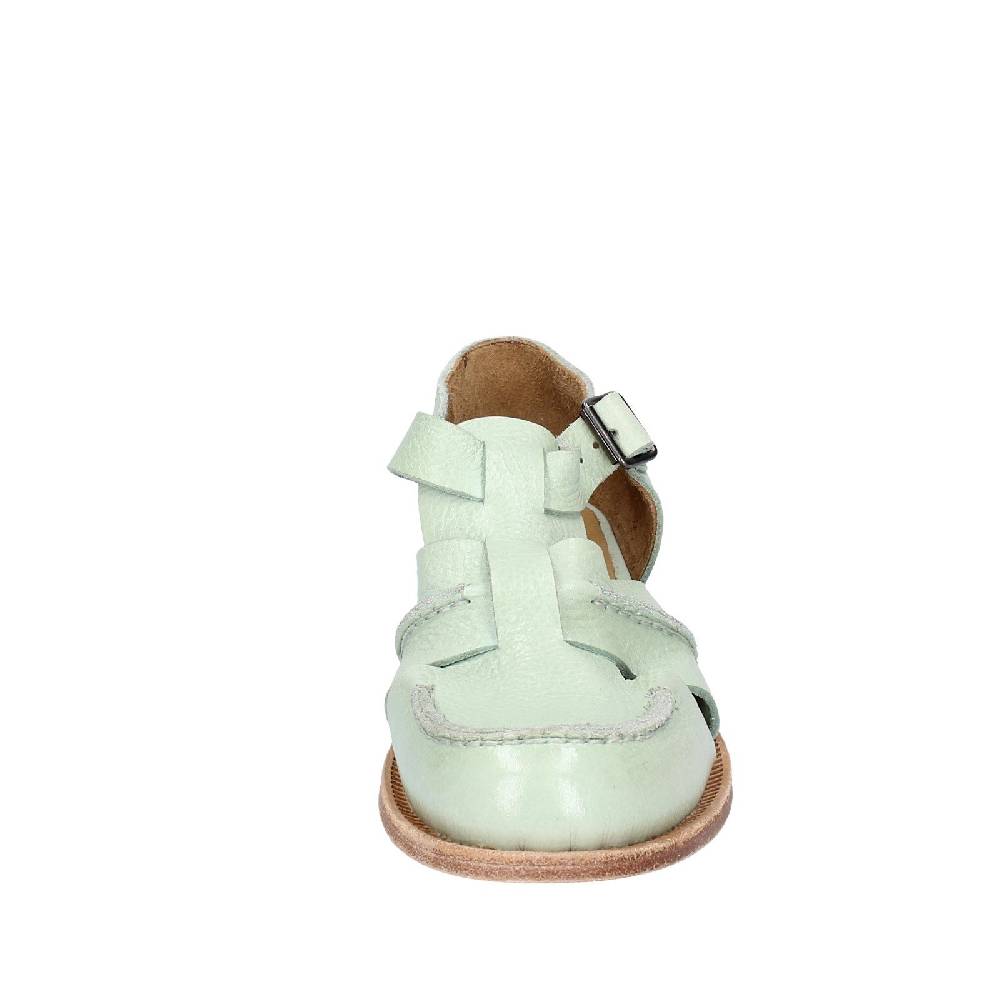 scarpe donna MOMA sandali verde pelle 40407G VINTAGE EX458 Spedizione Gratuita
