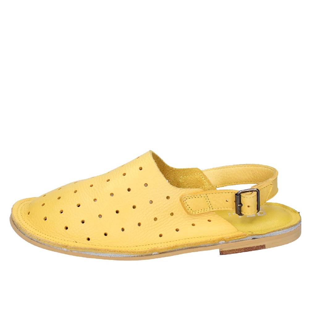 scarpe donna MOMA sandali giallo pelle 36404G VINTAGE EX438 Pezzi Unici