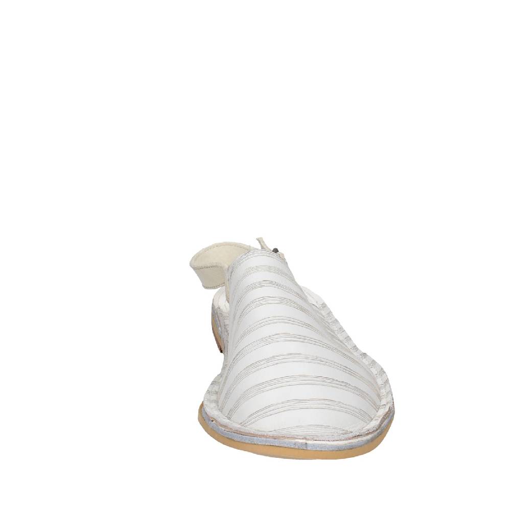 scarpe donna MOMA sandali bianco pelle 36402G VINTAGE EX440 Qualità Garantita