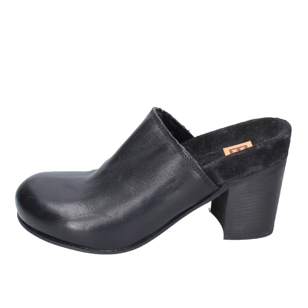 scarpe donna MOMA sandali nero pelle 86301G EY617 Promozione Limitata