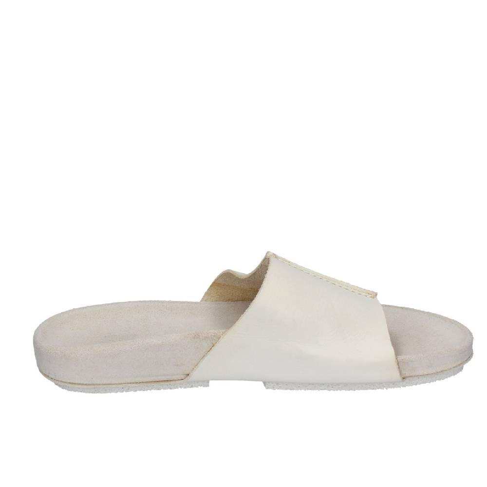 scarpe donna MOMA sandali bianco pelle 1GS455 EY630 Prezzo Ridotto