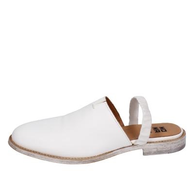 scarpe donna MOMA sandali bianco pelle 1GS325-TV SABOT BD437 Sottocosto