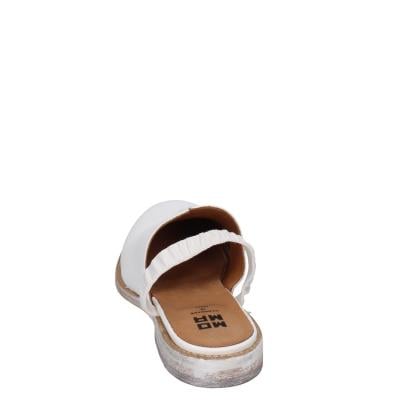 scarpe donna MOMA sandali bianco pelle 1GS325-TV SABOT BD437 Sottocosto