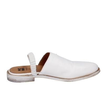 scarpe donna MOMA sandali bianco pelle 1GS325-TV SABOT BD437 Sottocosto