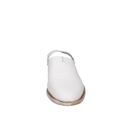 scarpe donna MOMA sandali bianco pelle 1GS325-TV SABOT BD437 Sottocosto