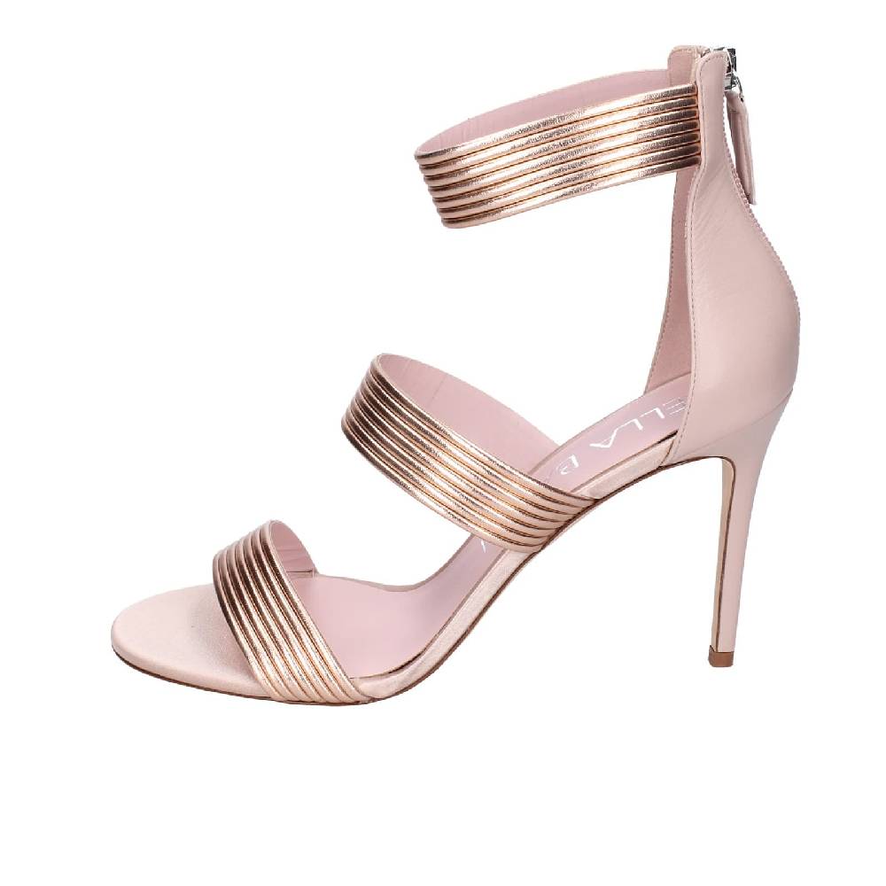 scarpe donna LELLA BALDI sandali rosa pelle EZ981 Convenienza