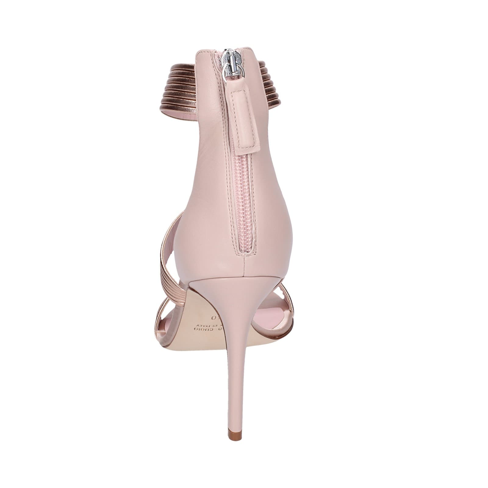 scarpe donna LELLA BALDI sandali rosa pelle EZ981 Convenienza