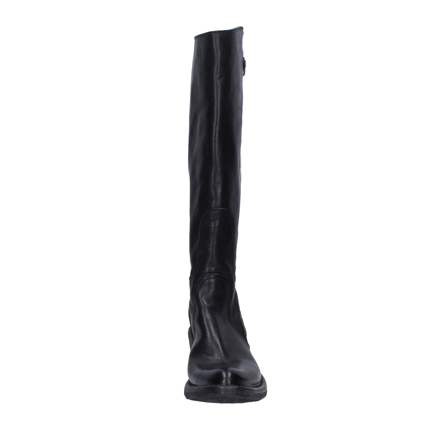 scarpe donna MOMA stivali nero pelle 77303D-CU EY491 Presa