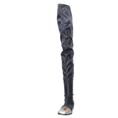 scarpe donna MOMA stivali nero pelle BK302 Offerta