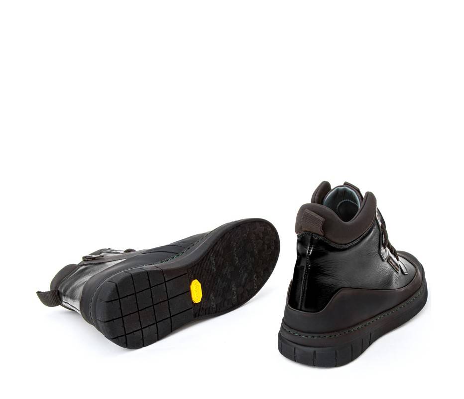 Pakerson STIVALETTO APUANE PELLE NERA Promozione