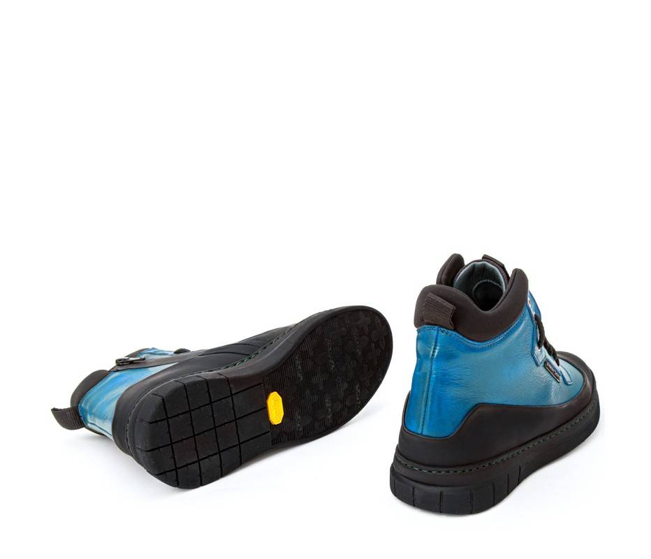Pakerson STIVALETTO APUANE PELLE AZZURRO CIELO 50% di sconto con spedizione gratuita
