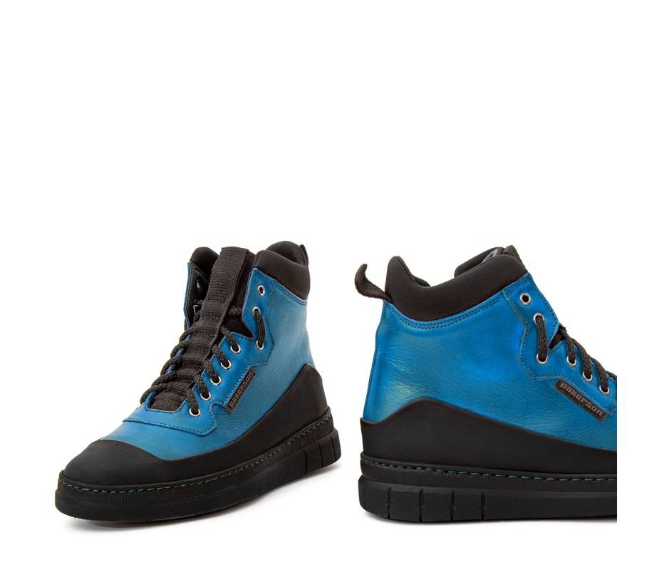 Pakerson STIVALETTO APUANE PELLE AZZURRO CIELO 50% di sconto con spedizione gratuita