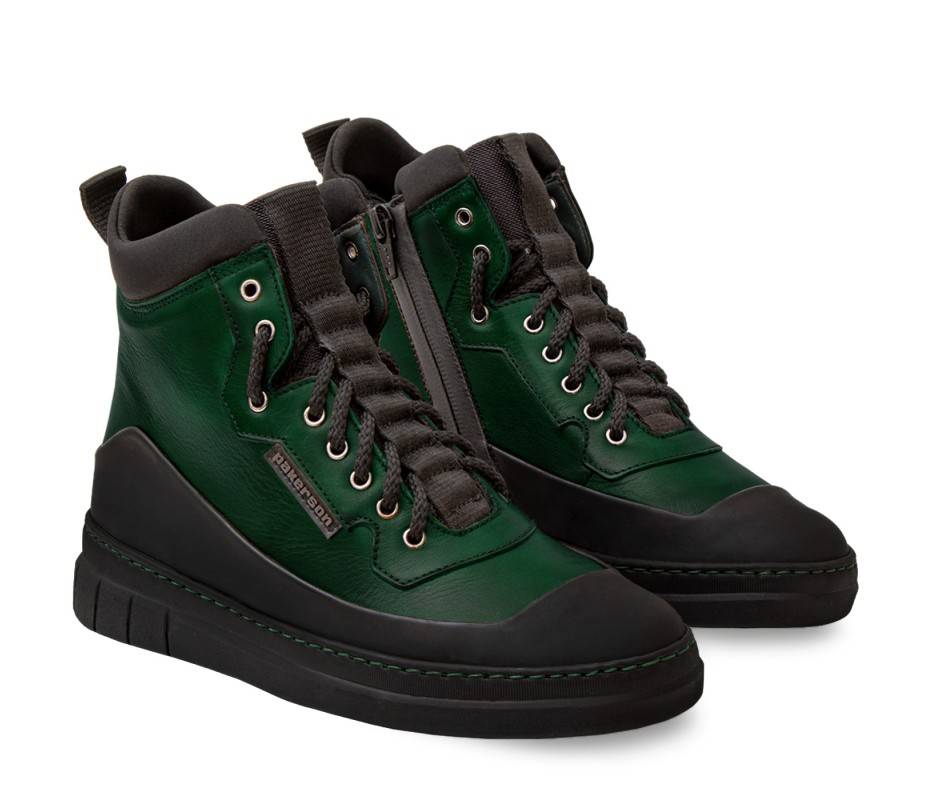 Pakerson STIVALETTO APUANE PELLE VERDE INTENSO Negozi Online