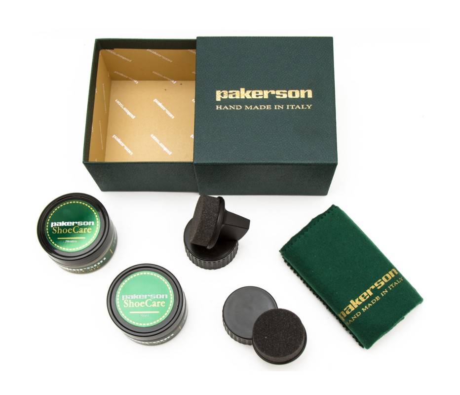 Pakerson KIT DI PULIZIA CURA DELLA SCARPA Presa