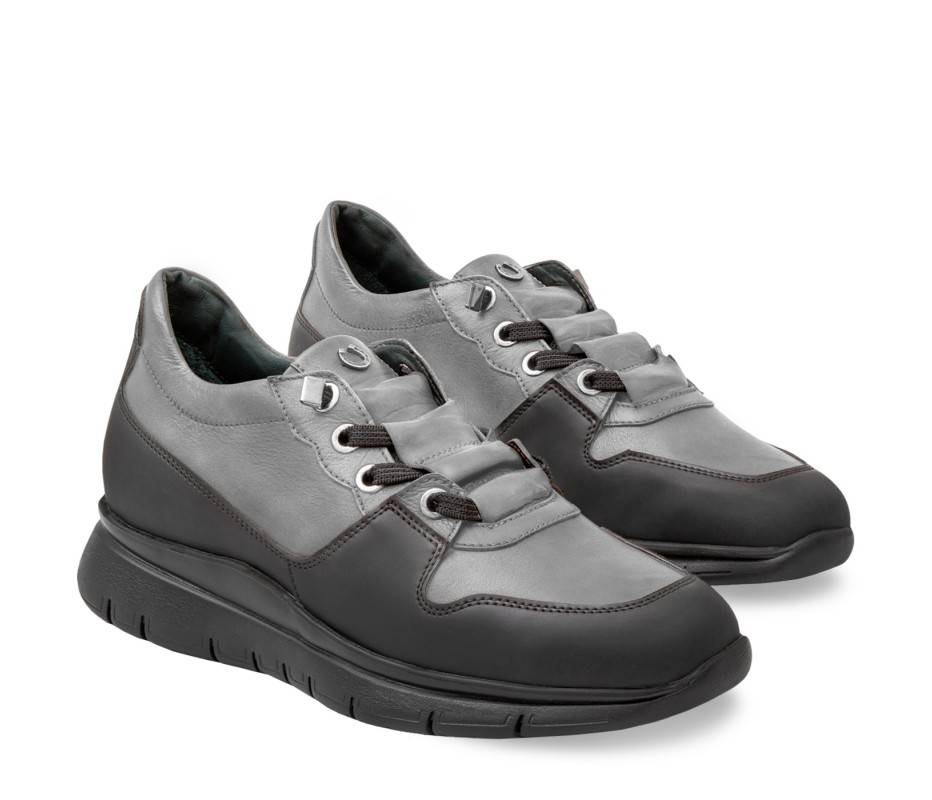 Pakerson SNEAKER AMIATA PELLE GRIGIO SMOG Outlet