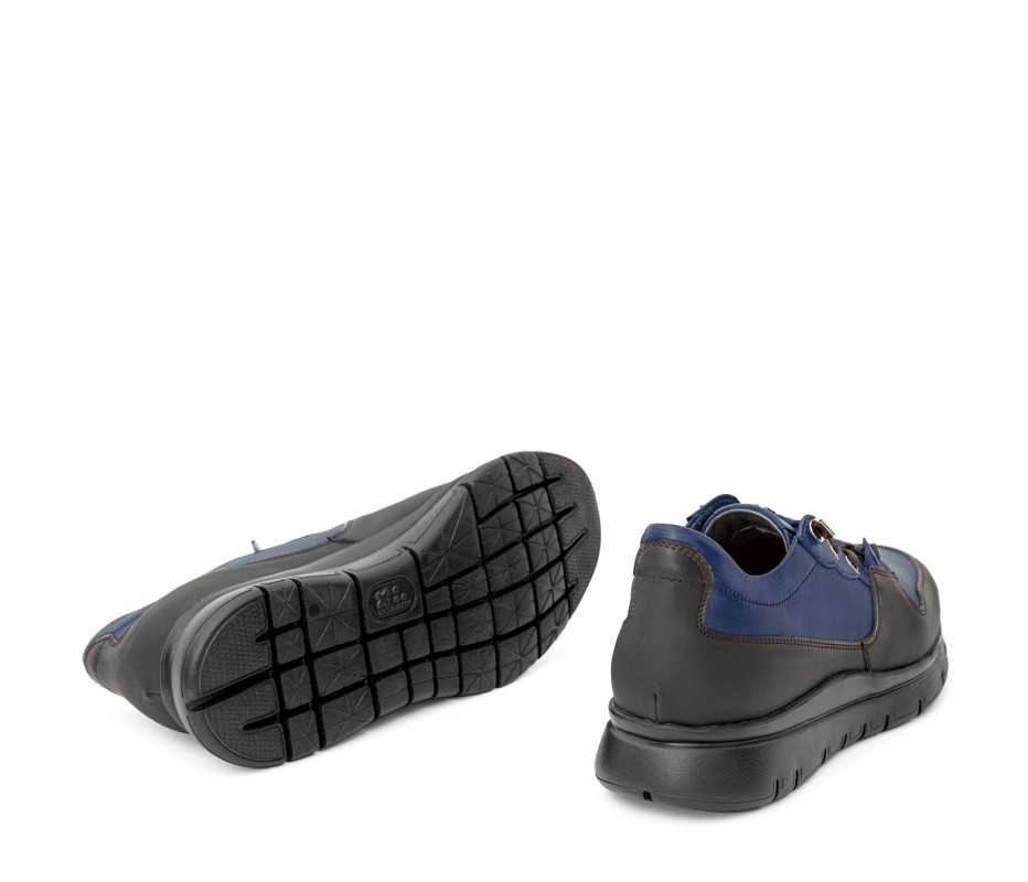 Pakerson SNEAKER AMIATA PELLE BLU NAVY Spedizione Gratuita