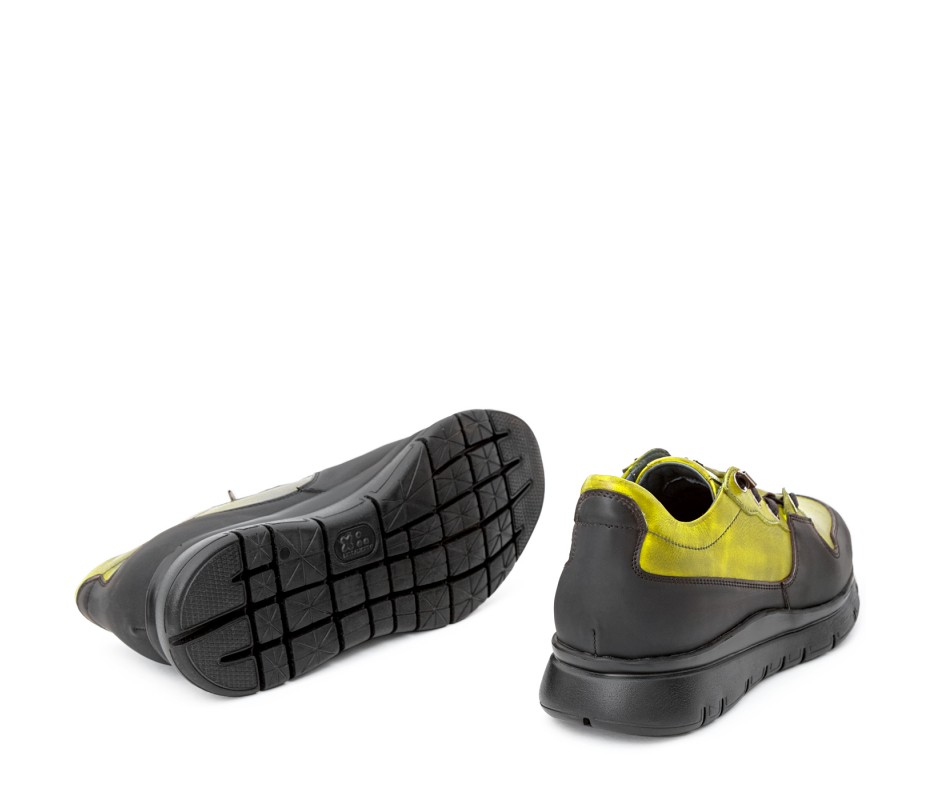 Pakerson SNEAKER AMIATA PELLE VERDE PISTACCHIO Offerte