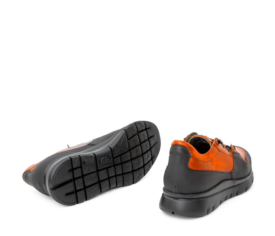 Pakerson SNEAKER AMIATA PELLE ARANCIO Vendite Flash